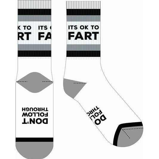 OK To Fart Crazy Sock