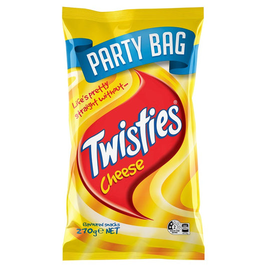 Twisties, Cheese, Party Bag, 270g