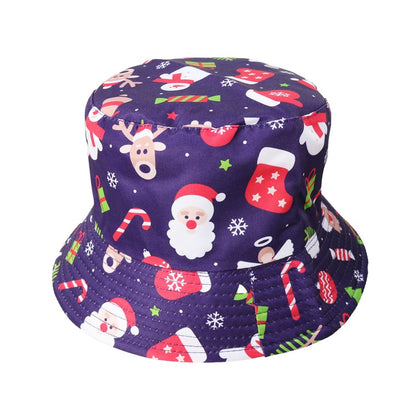 Christmas Bucket Hat Fun Patterns, Asstd