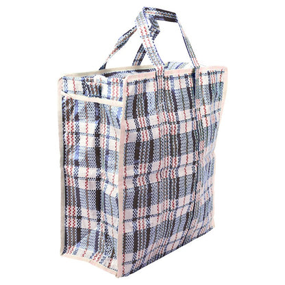 Striped Shopping Bag, Asstd Colours, 33 x 38 x 18cm