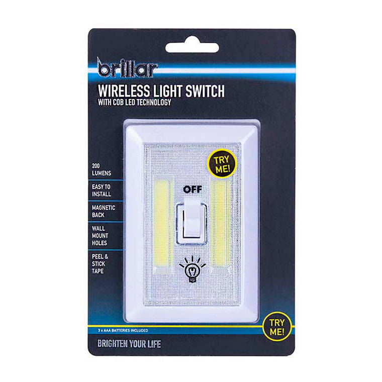 Wireless Light Switch w/ COB LED Technology