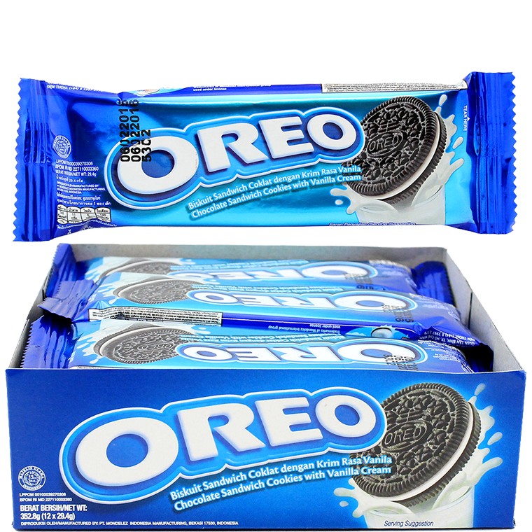 Oreo Vanilla, Snack Tray, 12pk