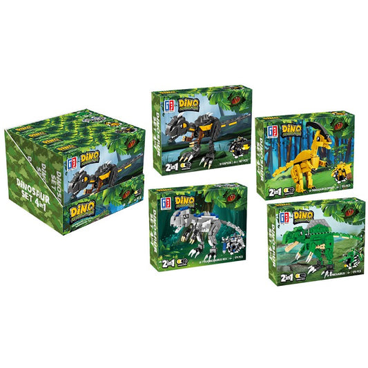 Dinosaur Building Blocks, Asstd