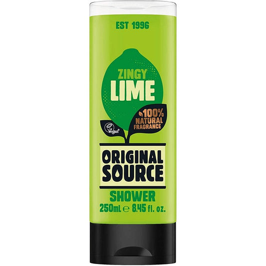 Original Source Shower Gel, Zingy Lime, 250ml