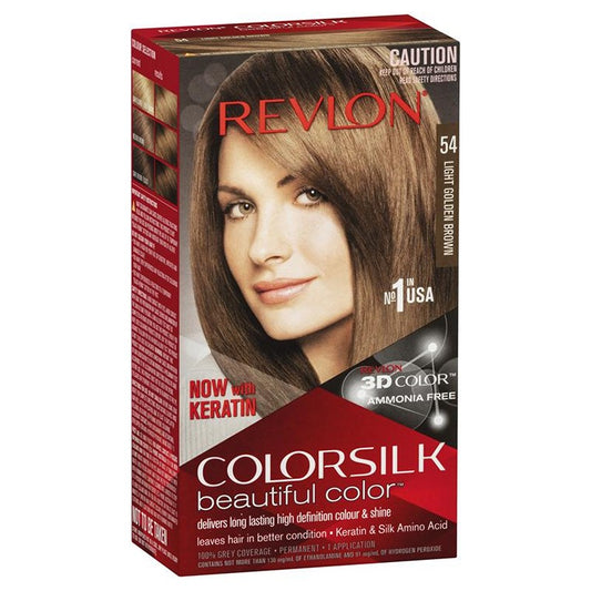 Revlon Hair Colour Silk, Light Golden Brown