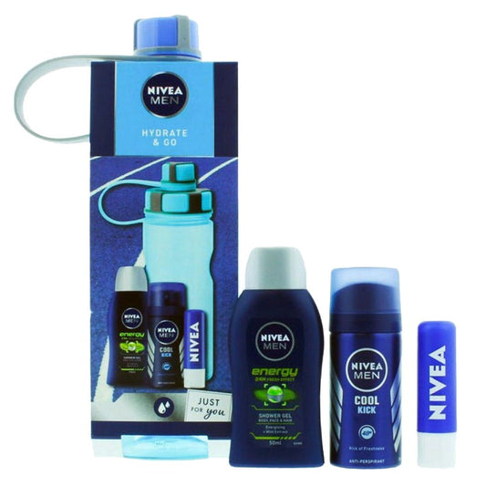 Nivea Men Hydrate On the Go Set, 4pc