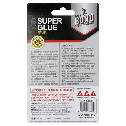 Brush On Liquid Super Glue, 20ml