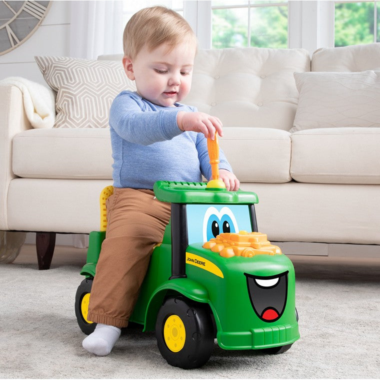 Johnny Tractor Foot to Floor Ride-On w/ Lights & Sounds