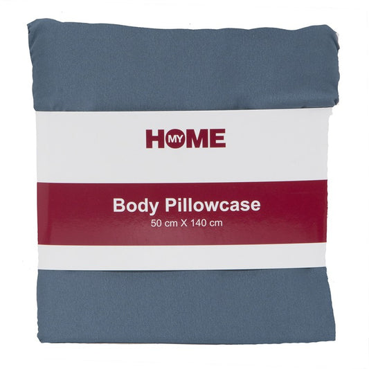 My Home Microfibre Body Pillowcase, Flint