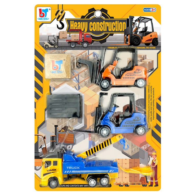 Construction Truck Playset, Asstd