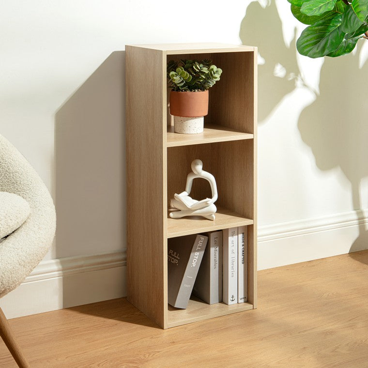 My Home Bookcase, Oak, 3 Tier