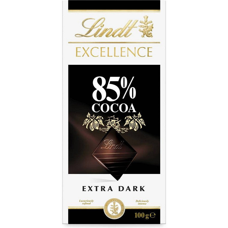 Lindt Excellence 85% Cocoa, 100gm