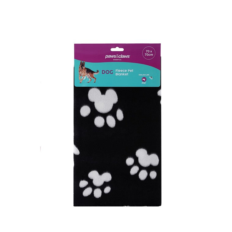 Fleece Pet Blanket, 70cm, 2 Asstd Colours