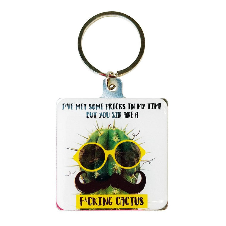 Frankly Funny Key Ring, 4 Asstd Designs