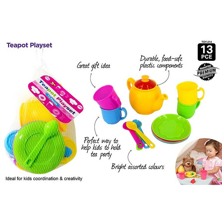 Teapot Playset, 13pce