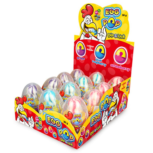 Lollipop Egg Dipper w/ Sour Powder, 30g