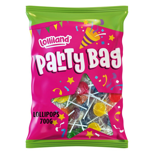 Party Bag Lollipops, 750gm