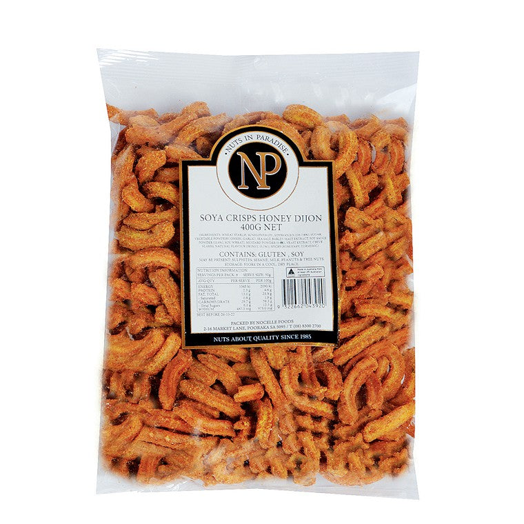 Nuts In Paradise Soya Crisp Honey Dijon, 400gm