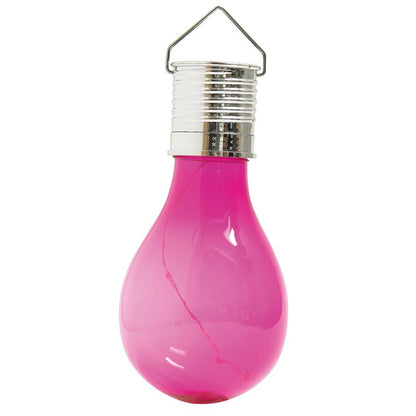 Solar Colourful Bulb Light, 4 Asstd Colours