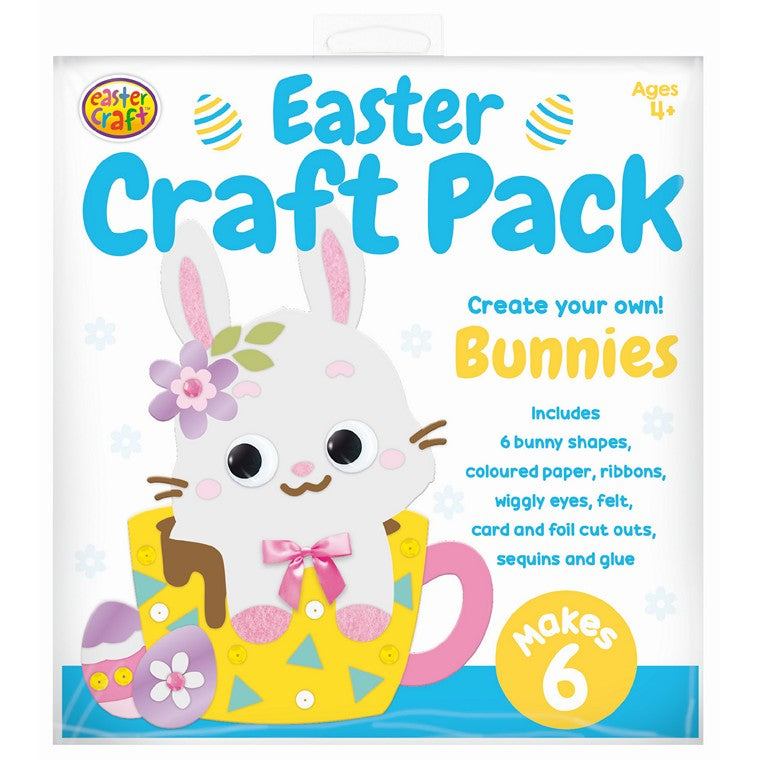 Super Bunny DIY Craft Kit, 6pk