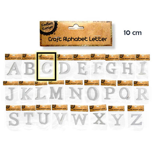 Alphabet Letters, C, 10cm