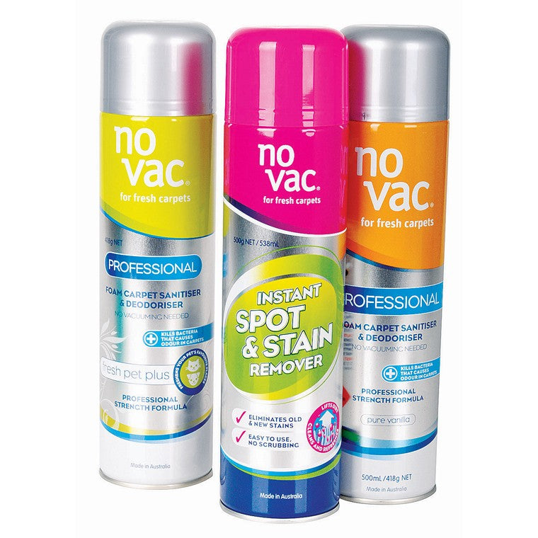 No Vac, Instant Spot & Stain Remover, 500ml