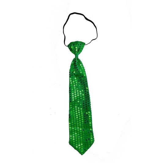 Party Tie Sequin, Green