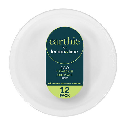 L&L Eco Side Plate 18cm 12pk