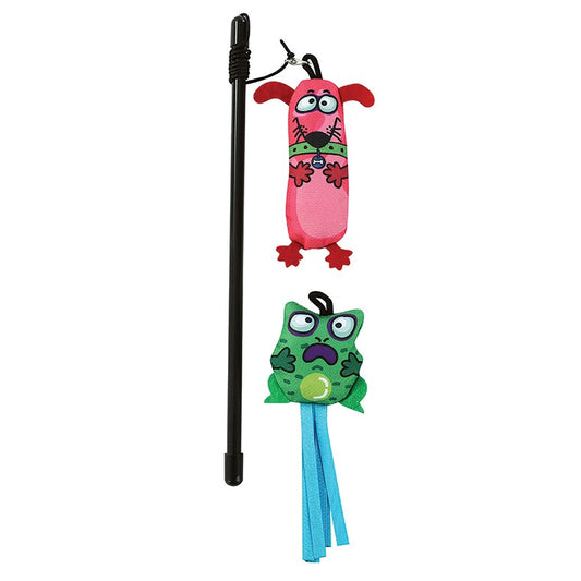 Swap & Swish  Changeable Dangler, Dog/Frog  Changeable, 2pk