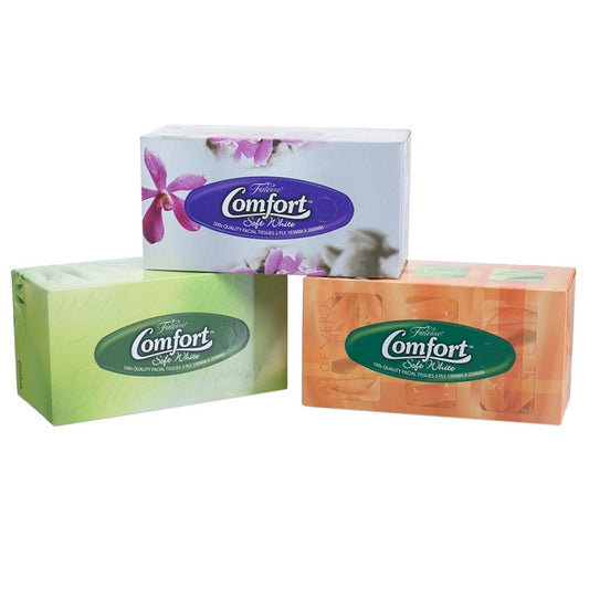 Comfort Aloe Vera Facial Tissues 3ply, 100 Sheets