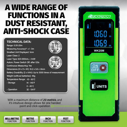 Taipan Laser Distance Measure