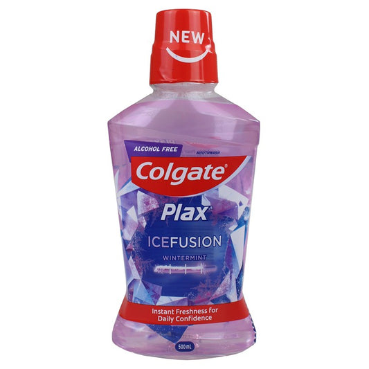 Colgate Plax Mouthwash Ice Fusion Wintermint, 500ml