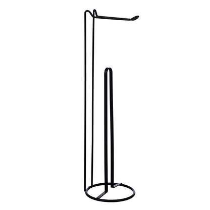 Wire Toilet Roll Stand w/ Dispenser