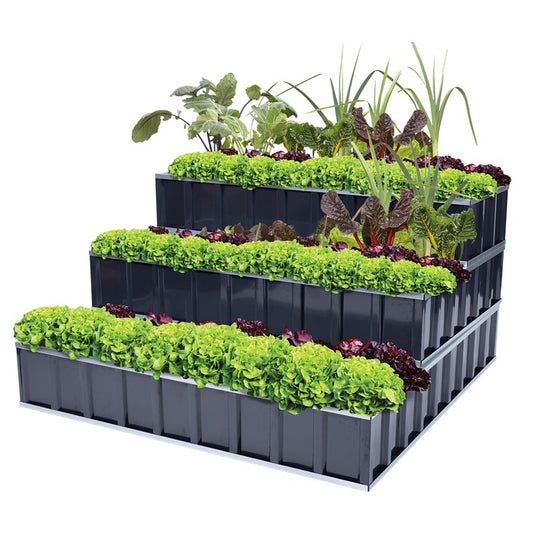 Corrugated 3 Tier Garden Bed