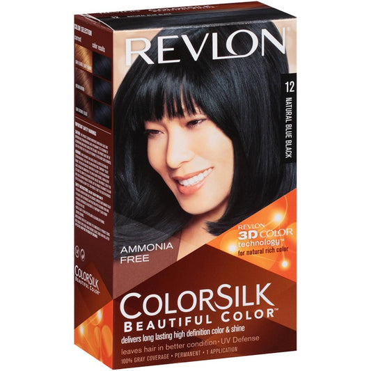 Revlon Hair Colour Silk, Natural Blue Black