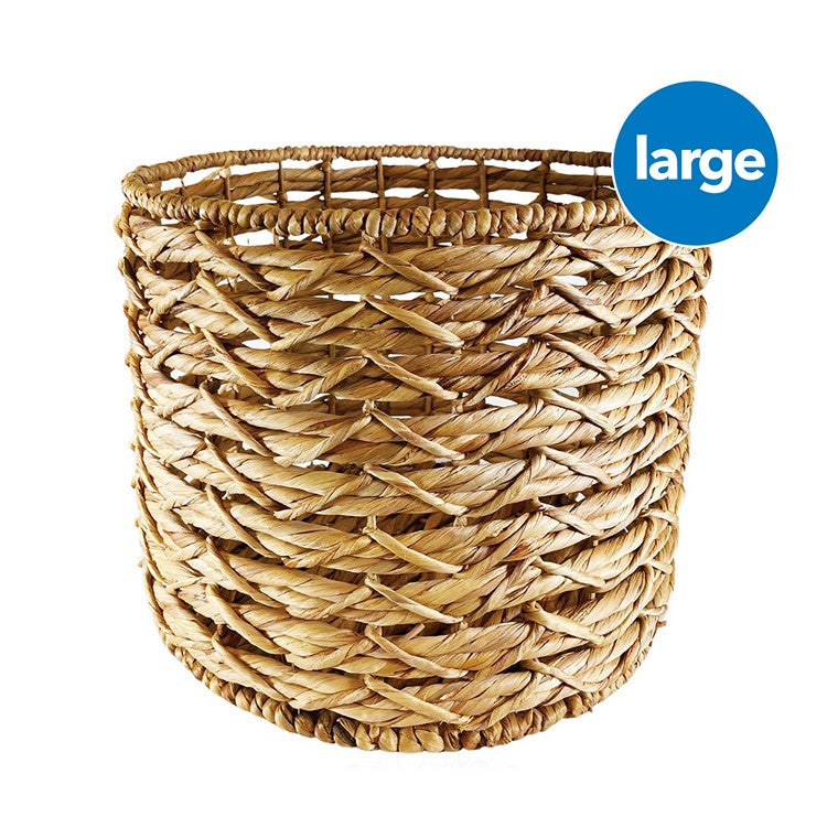 H&G Laura Basket, Natural, Large