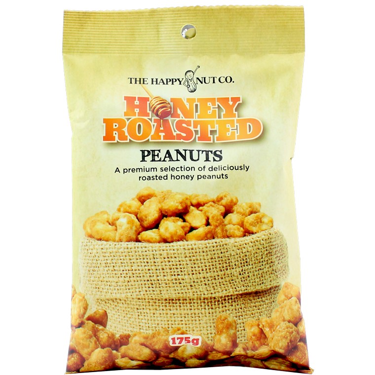 Happy Nut, Honey Roasted Peanuts, 175g