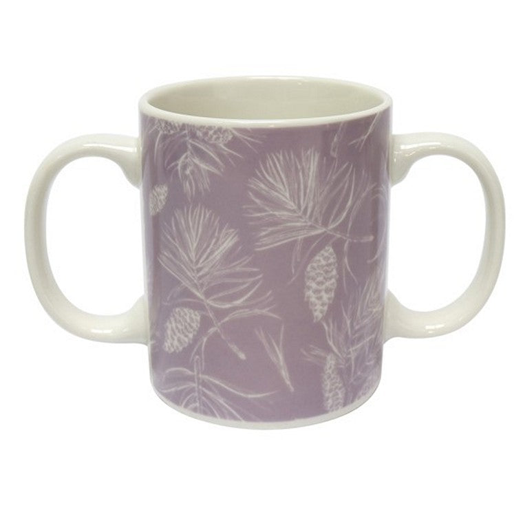 Ceramic Mug w/ Double Handle, Asstd