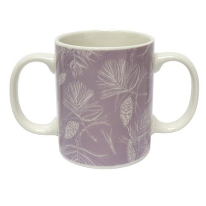 Ceramic Mug w/ Double Handle, Asstd