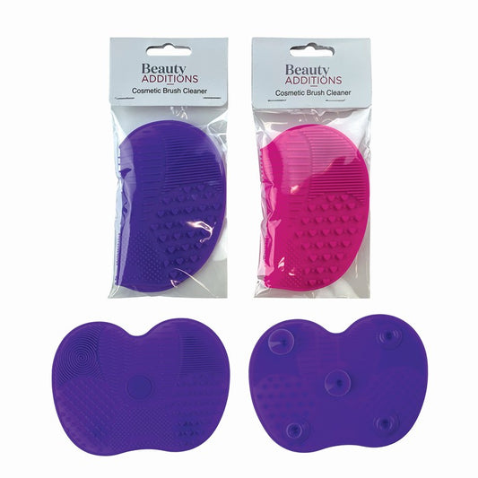 Silicone Cosmetic Brush Cleaner, 2 Asstd Colours