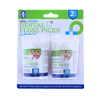 Dental Floss Picks, 2pk