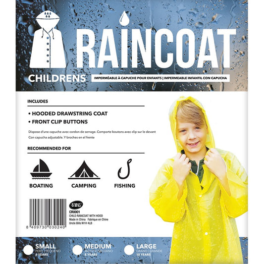 Children's Raincoat, Asstd