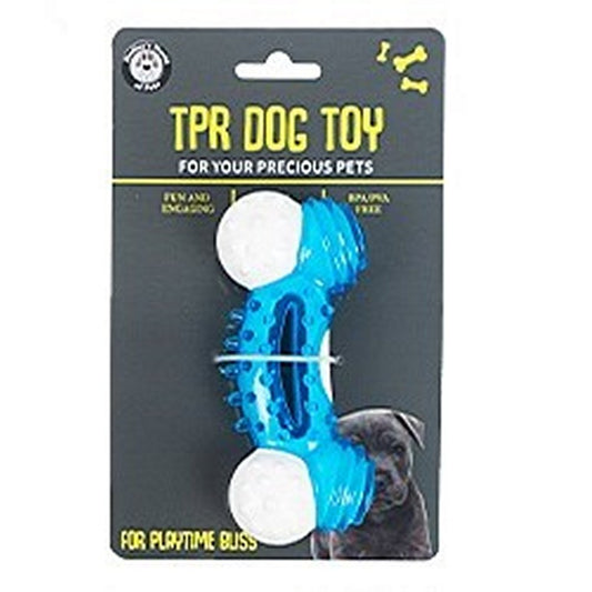 TPR Toy w/ Nylon, 4 Asstd Colours