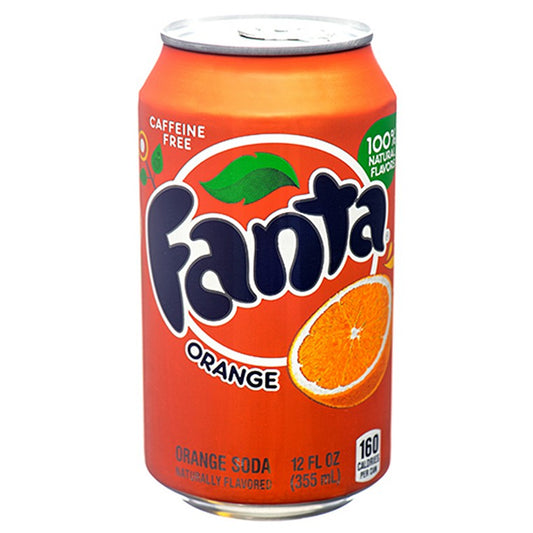 Fanta Orange Soda, 12pk