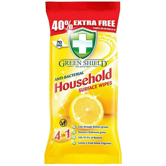 GreenShield Anti-Bacterial Household Wipes