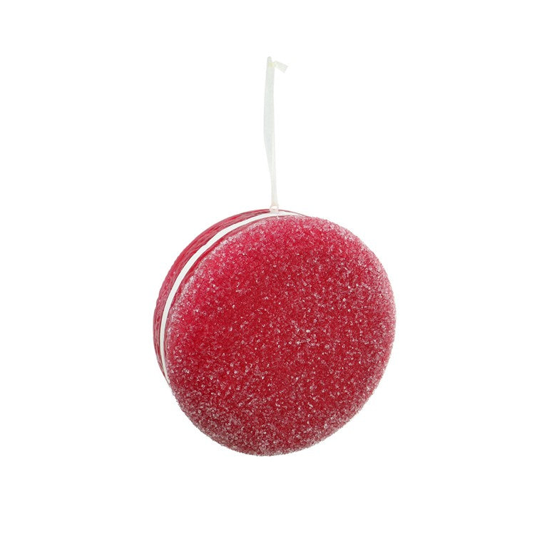 Hanging Filled Macaron, 10cm, Asstd