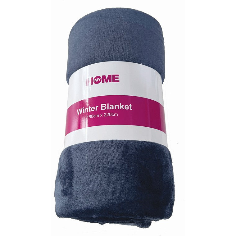 Home Essential Winter Blanket, Asstd Colours