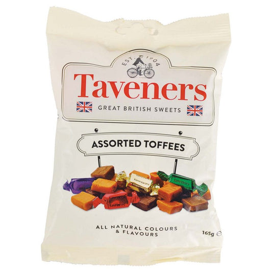 Taverners English Toffees, 165gm.