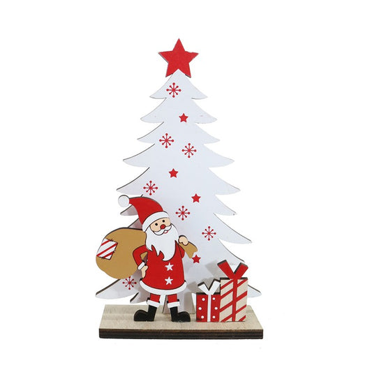 Table Tree w/ Santa, Asstd