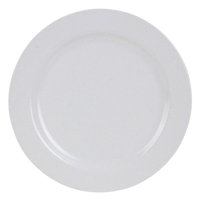 Melamine Dinner Plate, White, 25cm